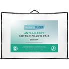 'Pure Cotton Anti Allergy' Pillow Pair With Micro-Fresh
