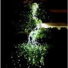 10 Silver Wire 200LED White Light Solar LED Decorative Waterfall Lights