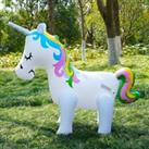 Inflatable Unicorn Sprinkler Unicorn Water Toys for Summer Yard and Outdoor Play Kids