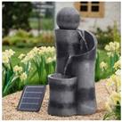 Outdoor Garden Solar-Powered Water Fountain Decor