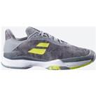 Refurbished Mens Multicourt Tennis Shoes Jet Tere - Grey/white - A Grade