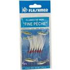 Fine Fishing Feather Rig 6 X N6 Hooks Sea Fishing Leader