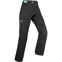 Second Life - Women's Skiing And Snowboarding Trousers 500 - Black - Excellent