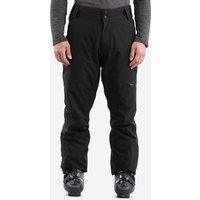 Second Life - Mens Warm Adjustable Ski Trousers 500 - Black - Very Good