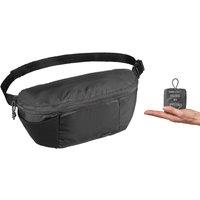 Compact 2 Litre Travel Bum Bag - Black