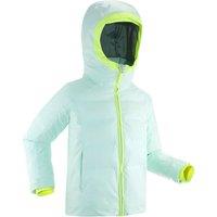 Kids Extra Warm And Waterproof Padded Ski Jacket - 580 Warm Sea Green