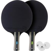 Set Of 2 Free Table Tennis Bats And 3 Balls - Twin Pack