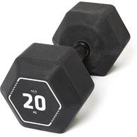 Cross Training And Weight Training Hex Dumbbells 20 kg - Black