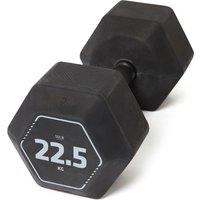 Cross-training And Weight Training Hex Dumbbells 22.5 kg - Black