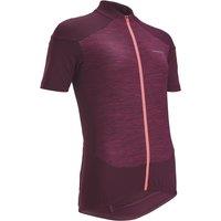 Women's Short-sleeved Road Cycling Jersey 500 - Burgundy