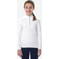 Second Life - Kids Ski Base Layer 1/2 Zip Top - Bl 500 - White - Excellent