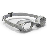 Swimming Goggles - Ready - One Size - Clear Lenses - Grey