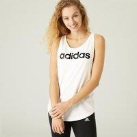 Women's Low-impact Fitness Tank Top - White