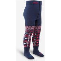 Junior Ski Tights-socks - Blue