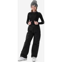 Kids Warm And Waterproof Ski Trousers - 500 Pnf Black