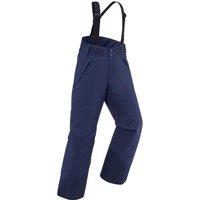 Kids Warm And Waterproof Ski Trousers - 500 Pnf - Navy Blue