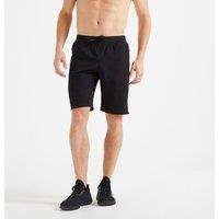 Men's Cardio Training Fitness Shorts 500 - Black