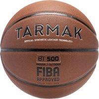 Size 7 Basketball Bt500 - Brown/fiba