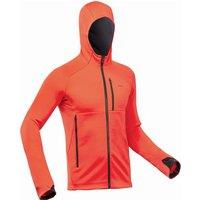 Mens Hiking Fleece Jacket Hooded Breathable Lightweight - Mh520 Hood Quechua