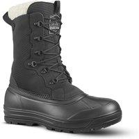 Mens Warm Waterproof Snow Boots - Sh900 Lace-up