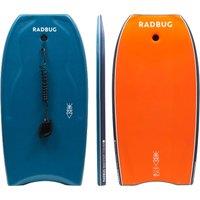 Bodyboard 500 Blue / Orange With Leash