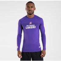 Men's/women's Basketball Base Layer Jersey Ut500 - NBA Los Angeles Lakers/purple