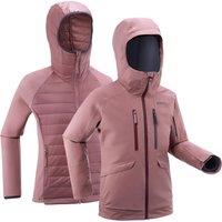 Second Life - Girls 3-in-1 Waterproof Ski Jacket Fr 900 - Pink - Fair