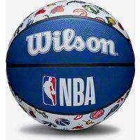 Basketball NBA Size 7 - Wilson Team Tribute S7 Blue/white