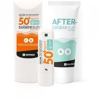 Sun Kit: SPF 50+ Cream / Lip Balm Protection Rating 50 + / After-sun Lotion