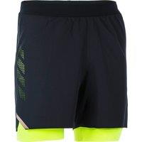 Men's Swimming Jammer-swim Short 500 Fiti - Black / Yellow / Beige