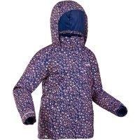 Kids Warm And Waterproof Ski Jacket 500 - Leopard Print