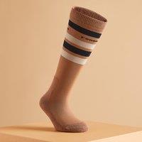 Kids' Horse Riding Socks Sks100 - Caramel