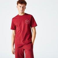 Men's Regular Cotton Fitness T-shirt - Burgundy