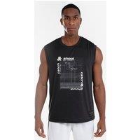 Adult Sleeveless Basketball Jersey Ts500 Fast - Black