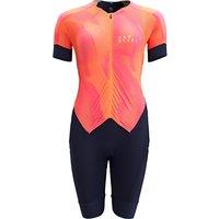 Women's Ld Triathlon Trisuit - Navy/orange