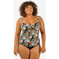 Women's One-piece Body-sculpting Swimsuit Doli Parrot