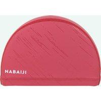 Coated Mesh Swim Cap - Printed Fabric - Size m - Diag Rubi Red