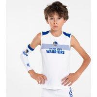 Kids' Sleeveless Basketball Base Layer Jersey 500 - NBA Golden State Warriors