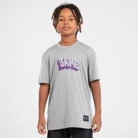 Kids' Basketball T-shirt / Jersey Ts500 Fast - Grey