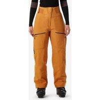 Women's Warm And Waterproof Ski Trousers Fr500-camel