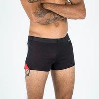 Men's Swimming Shorts Brake 900 Black Red