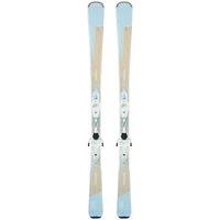 Women's Downhill Skis With Bindings - Boost 500 - Blue