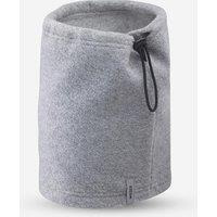 Adult Fleece Ski Snood - Drawcord - Grey