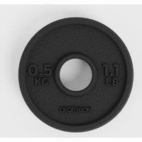 Iron Weight Training Plate 0.5 kg 28 mm