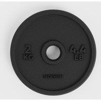 Cast Iron Weight Training Disc Weight 2 kg 28 mm