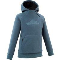 Boys Fleece Hiking Sweatshirt Aged 7-15 - Dark Grey