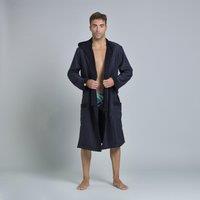 Men's Compact Pool Bathrobe Black