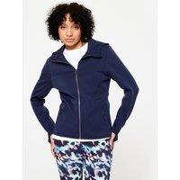 Women's Zip-up Hoodie - Blue