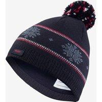 Kids' Jacquard Snow Hat-blue