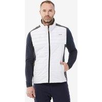 Men's 500 Warm Sleeveless Ski Jacket - Grey / White